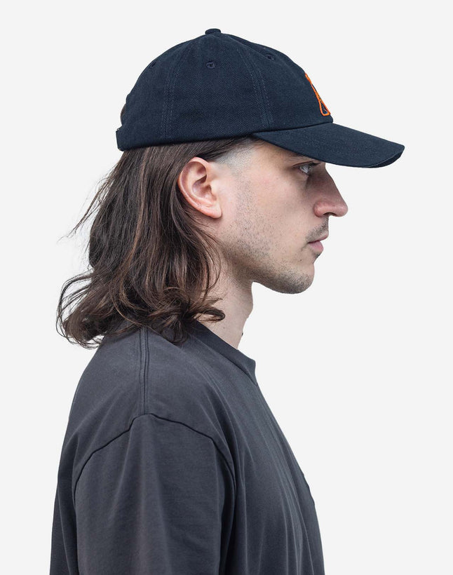 Doggy Six Panel Cap - Midnight Blue