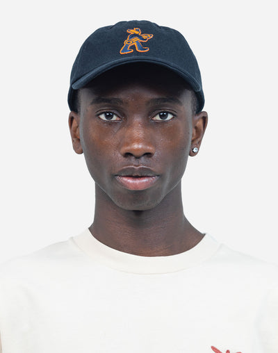 Doggy Six Panel Cap - Midnight Blue