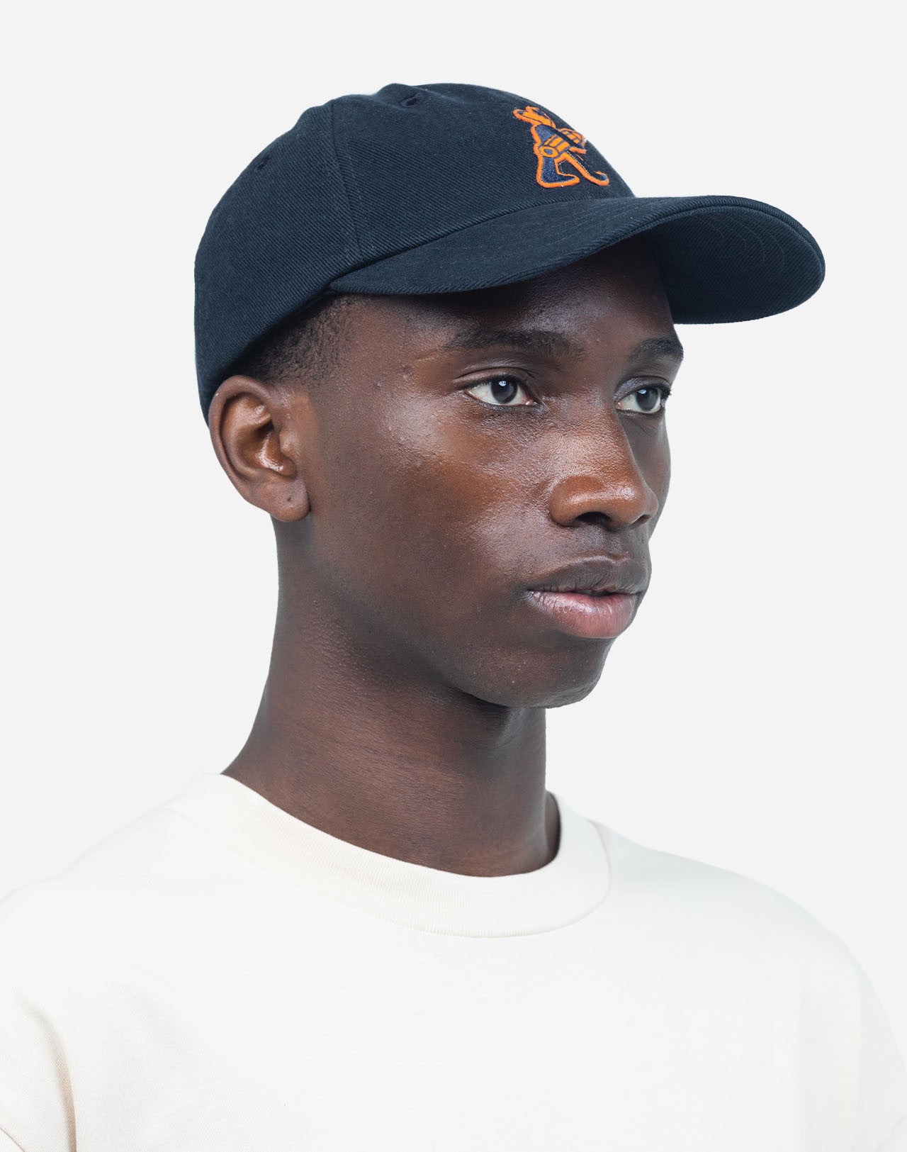 Doggy Six Panel Cap - Midnight Blue