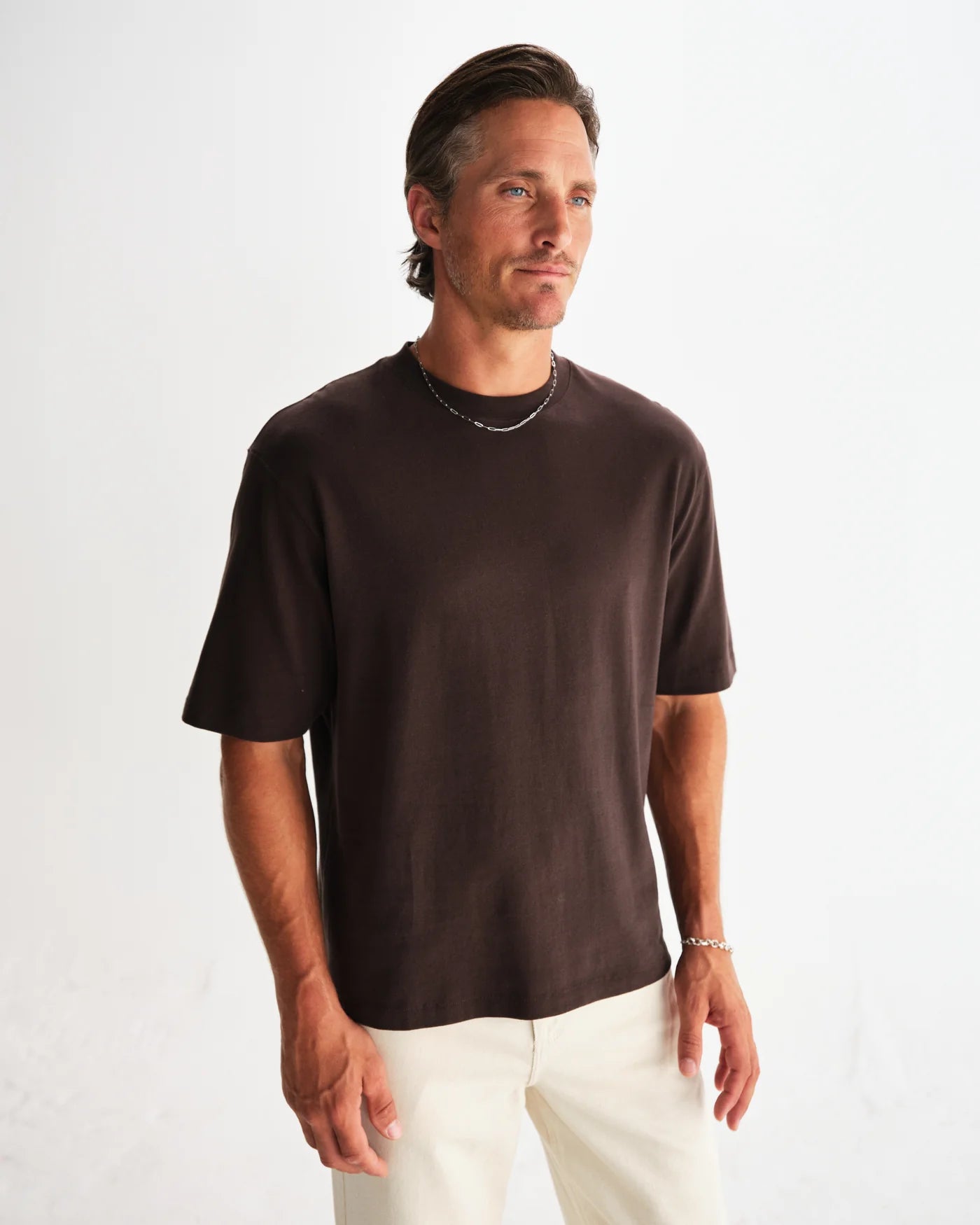 Milton Tee - Dark Brown