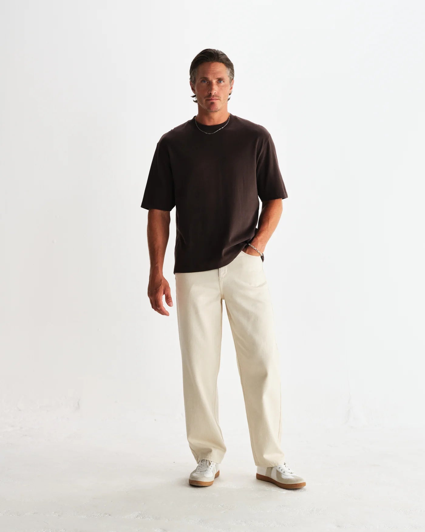 Milton Tee - Dark Brown