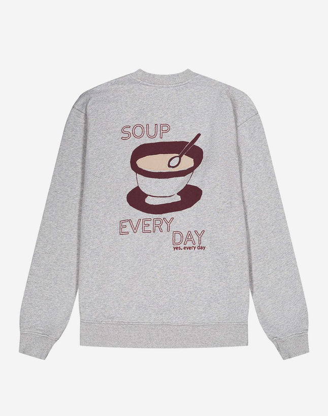 Good Soup Sweatshirt - Mottled Grey