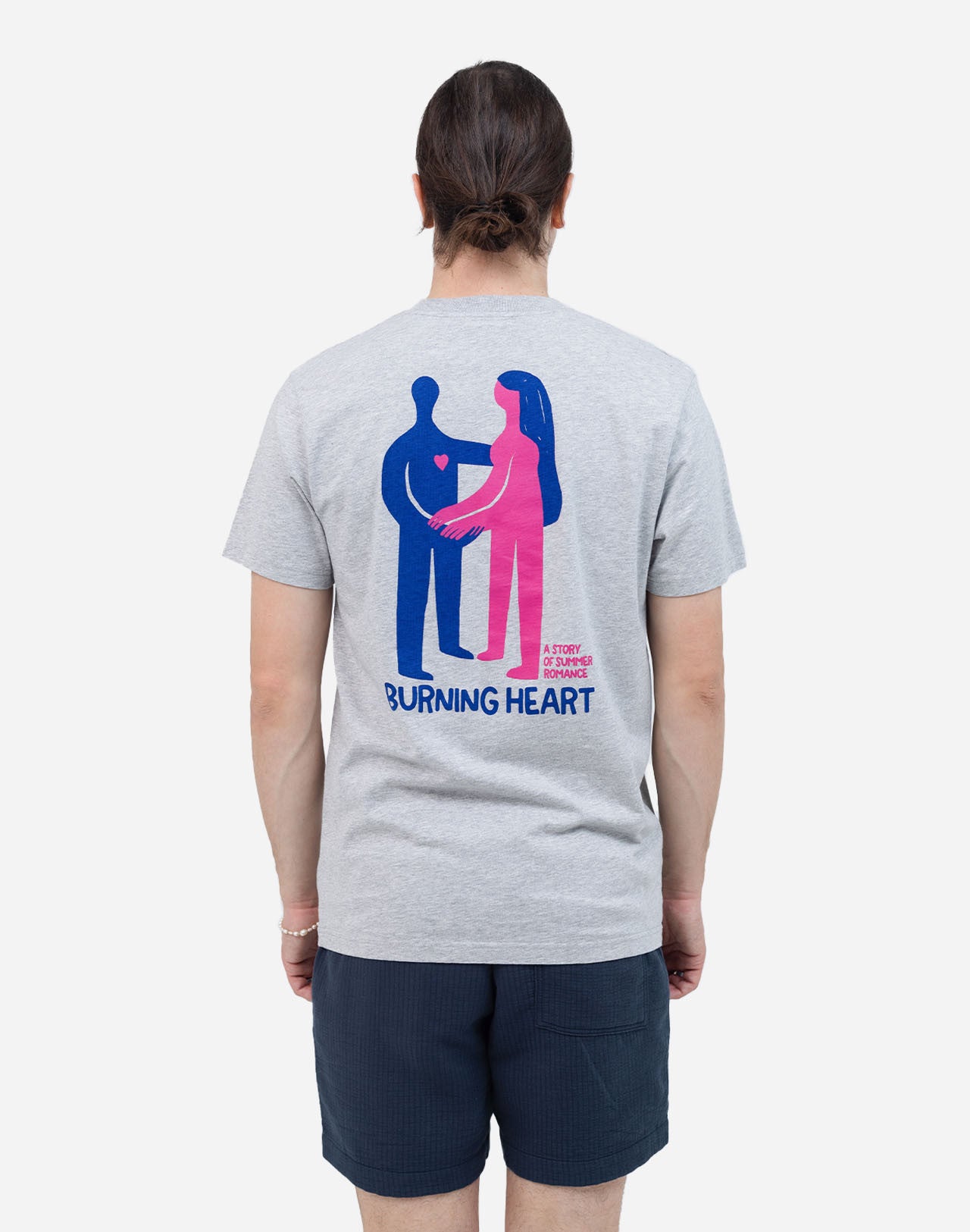 Romance T-Shirt - Mottled Grey