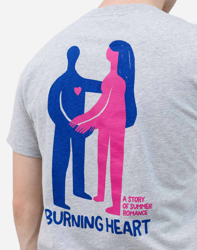 Romance T-Shirt - Mottled Grey