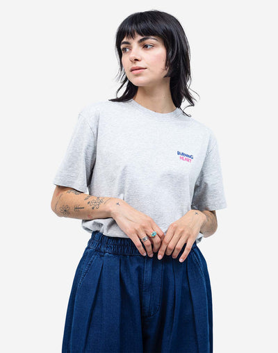 Romance T-Shirt - Mottled Grey