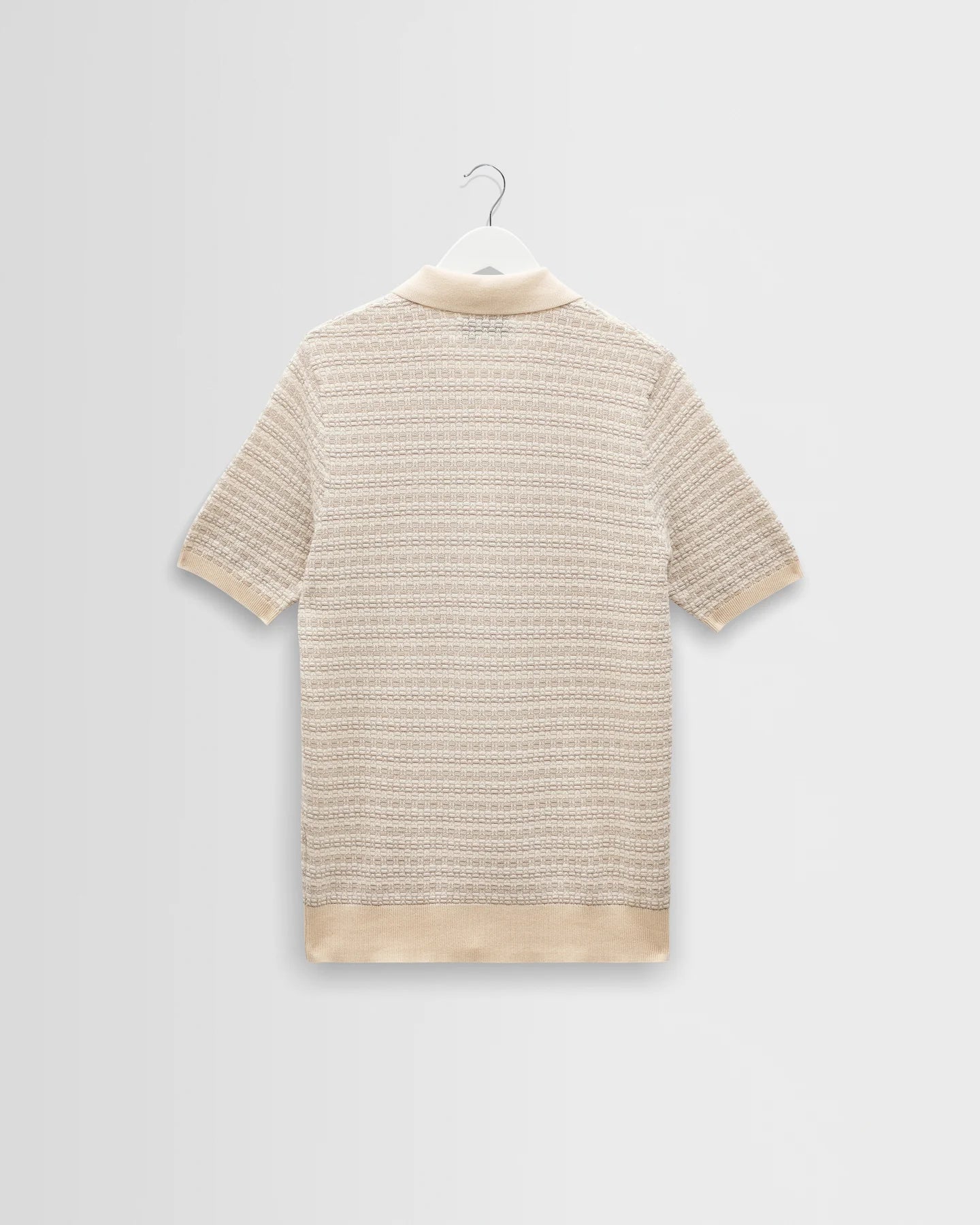 Naples SS Polo - Mini Geo Natural
