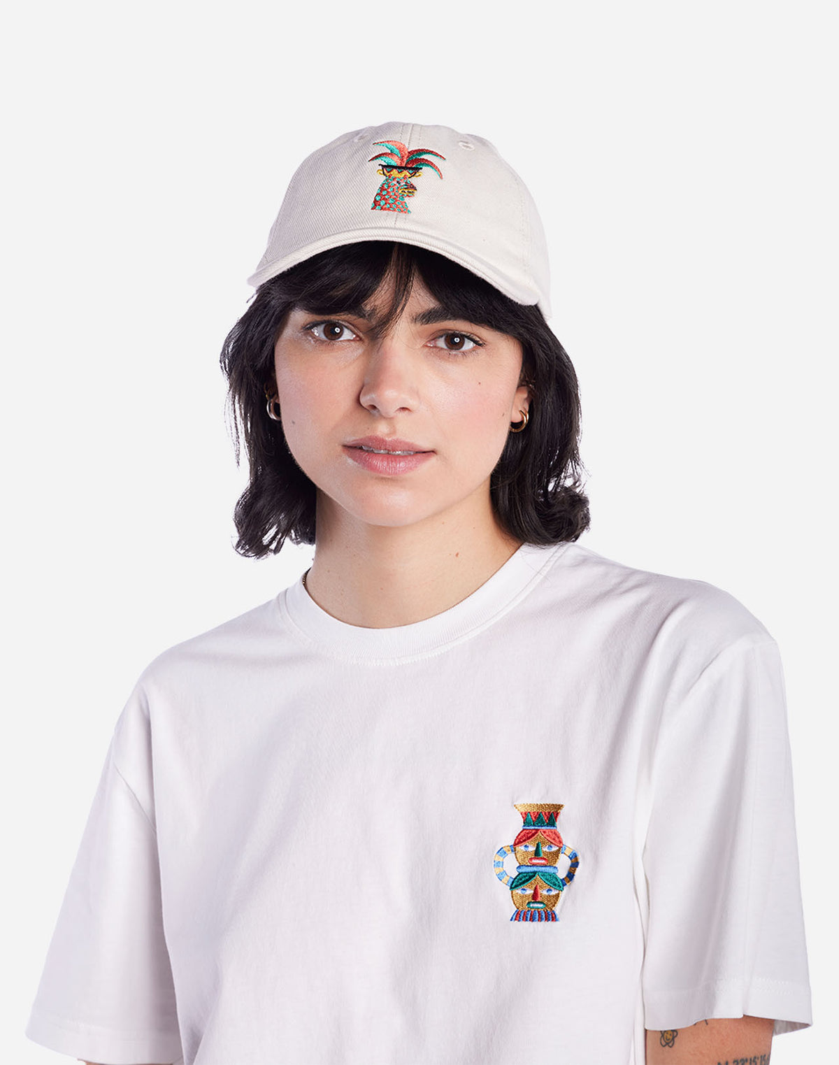 Yaguar Six Pannel Cassette Cap - Ecru
