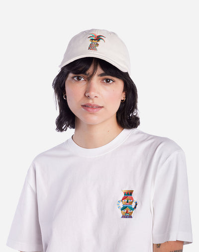 Yaguar Six Pannel Cassette Cap - Ecru