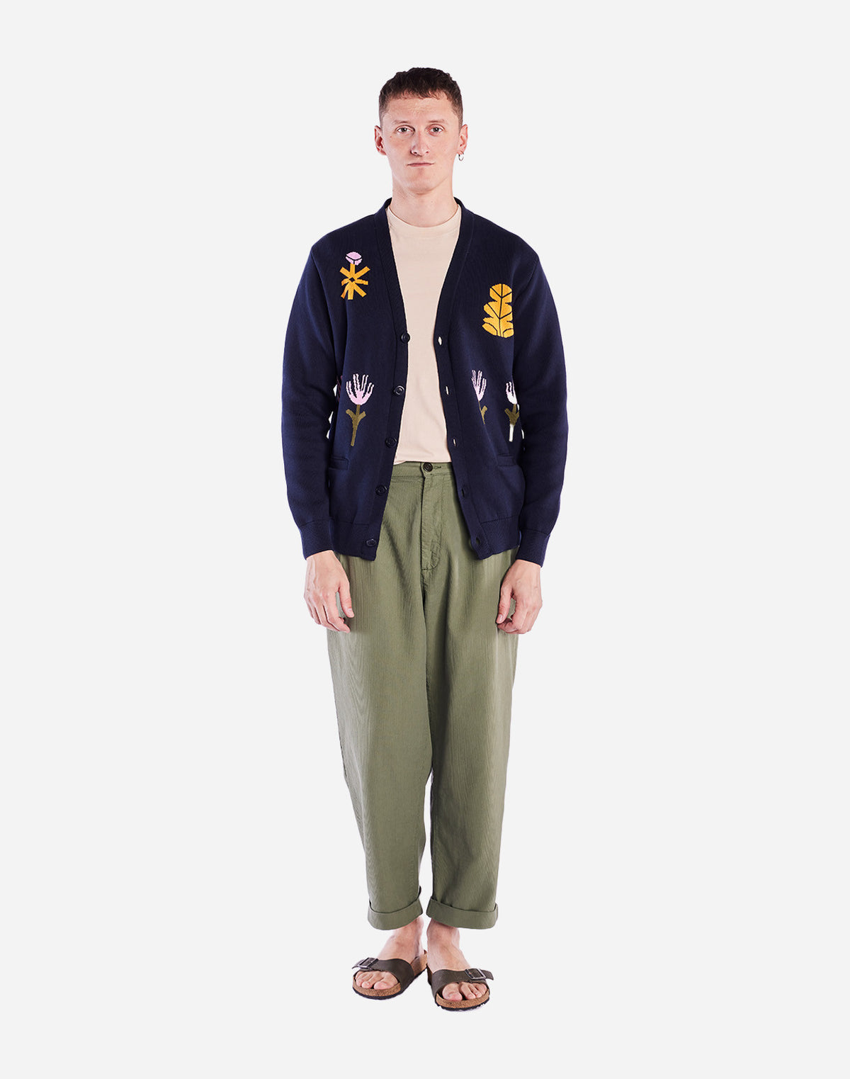 Hadiqa Cardigan - Navy