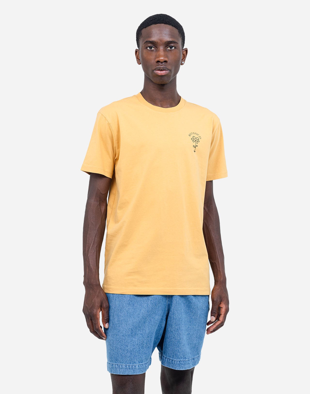 Botanical T-Shirt - Ochre