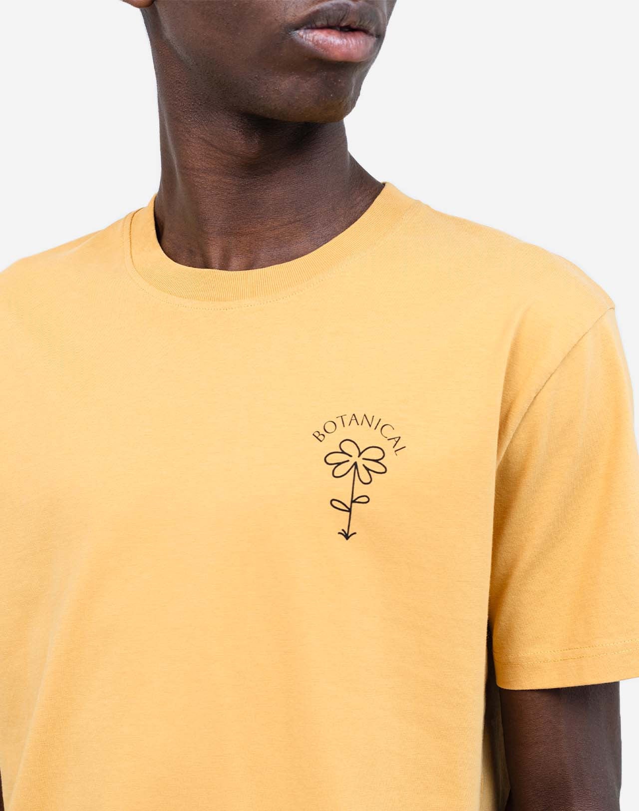 Botanical T-Shirt - Ochre