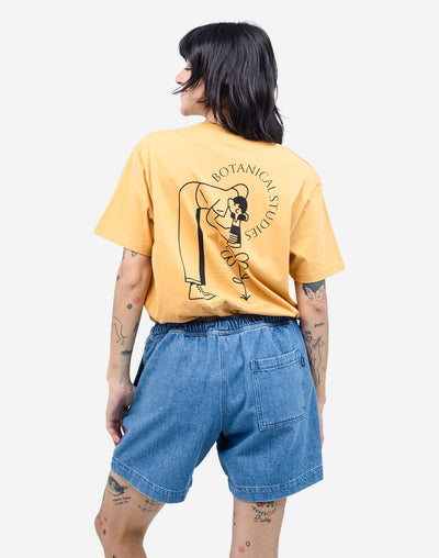Botanical T-Shirt - Ochre