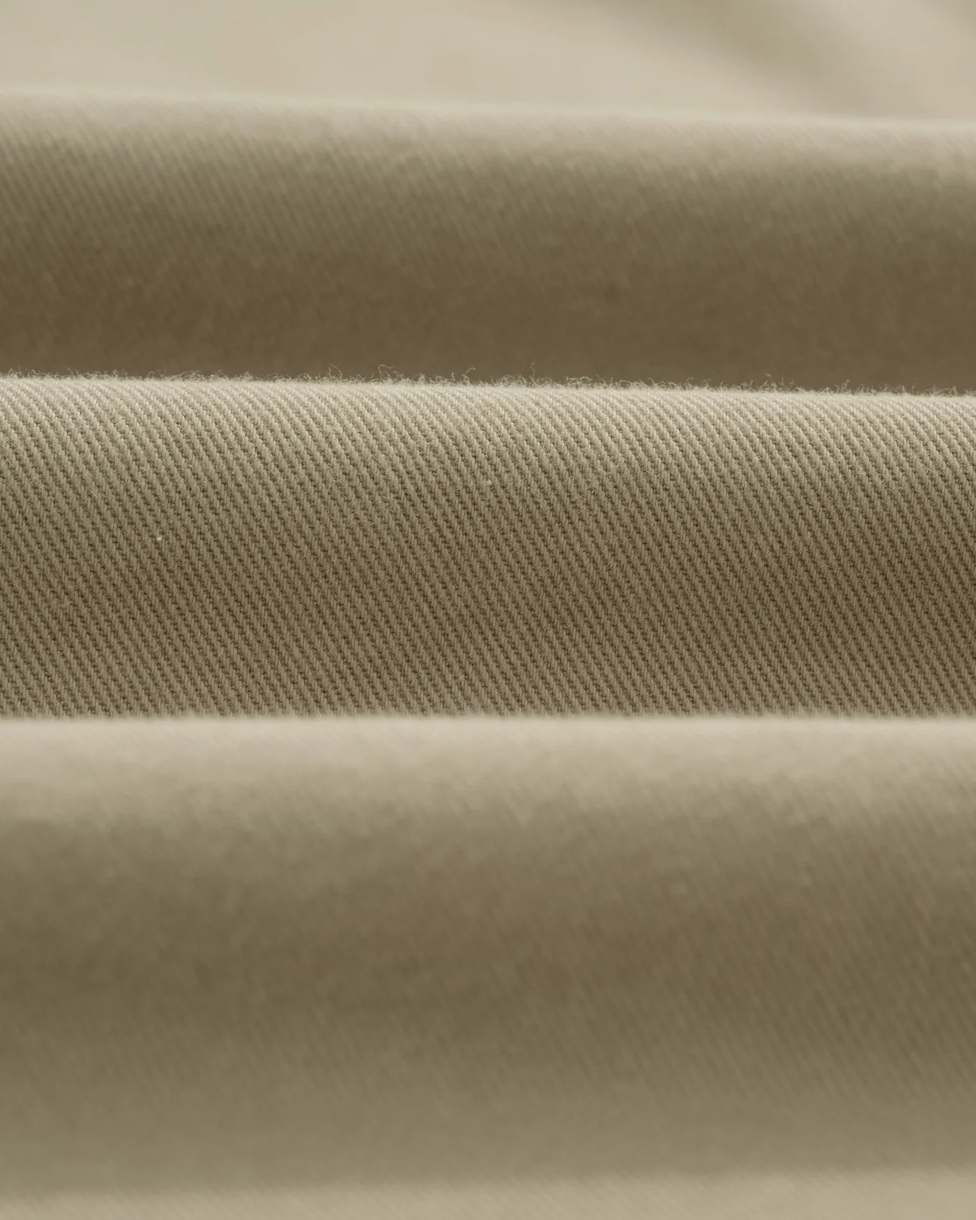 Kurt Trouser Organic Cotton Twill (Longer Length) - Light Khaki