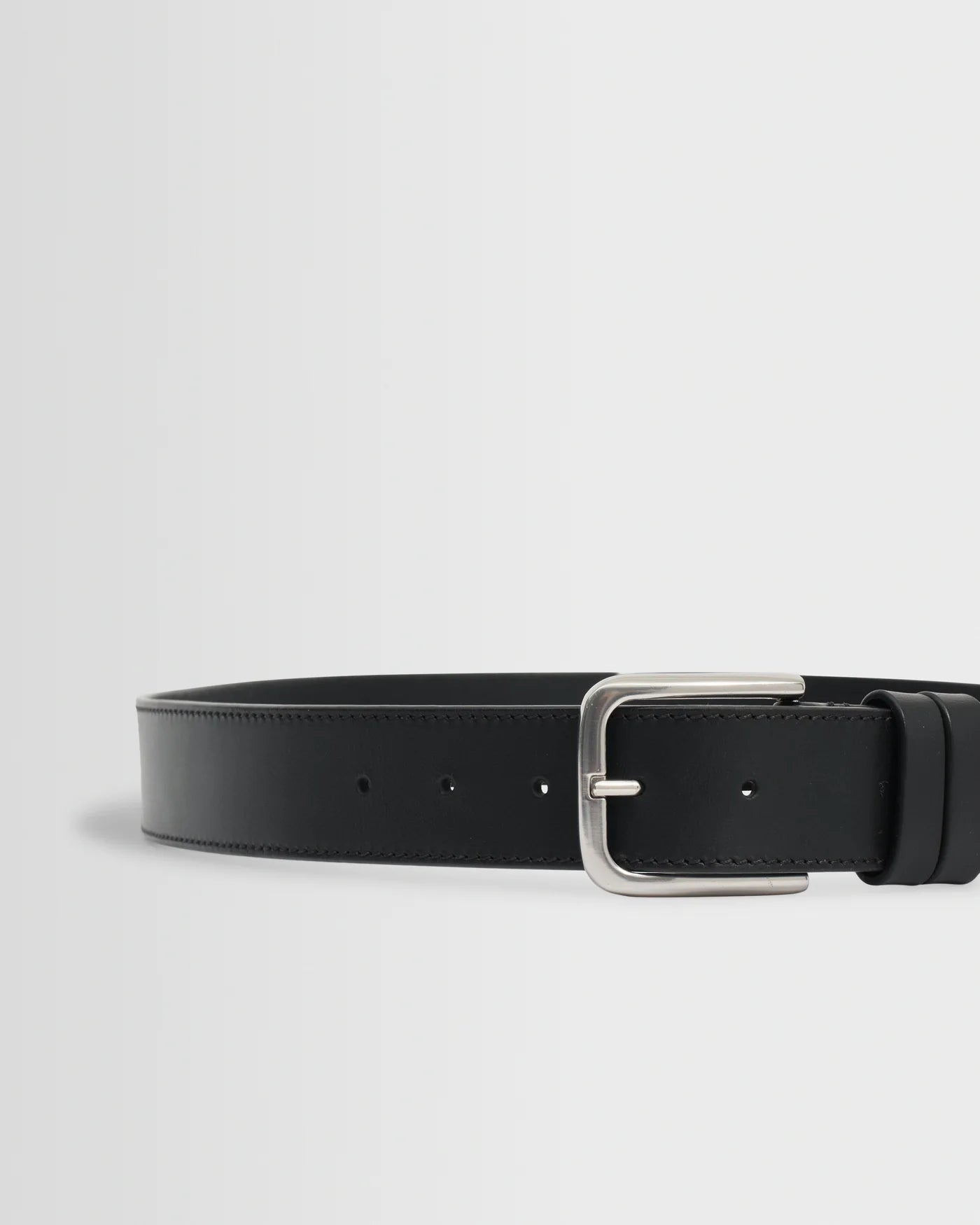 Paton Leather Belt - Black