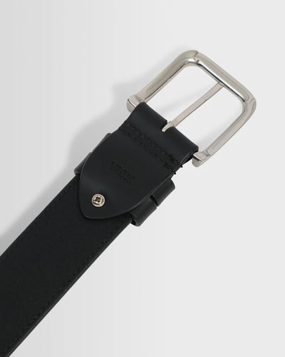 Paton Leather Belt - Black