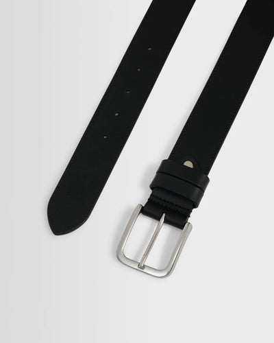 Paton Leather Belt - Black