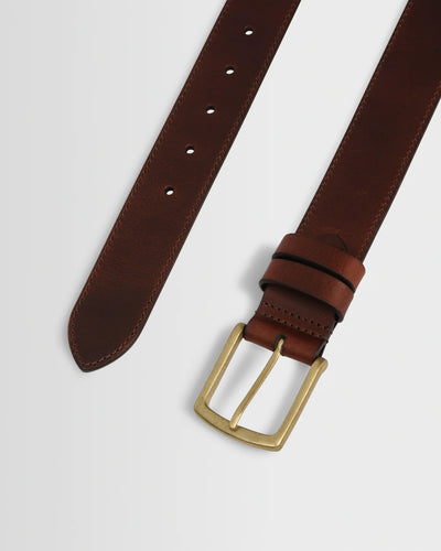 Paton Leather Belt - Brown