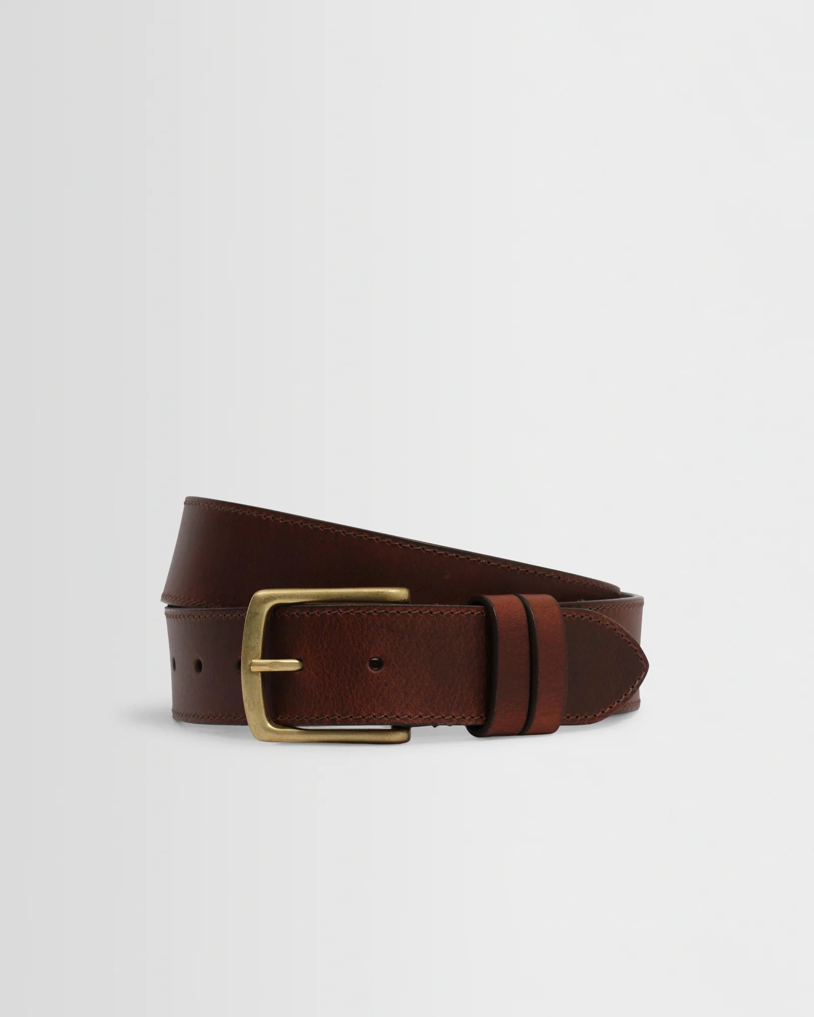 Paton Leather Belt - Brown