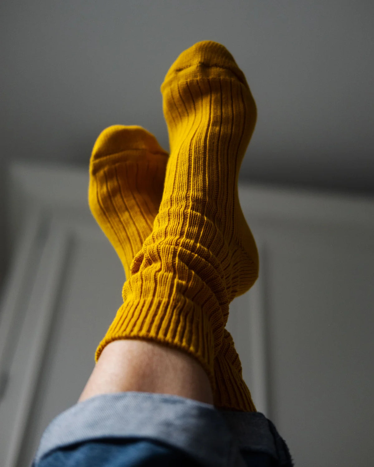 Agnes Organic Cotton Socks - Sunflower