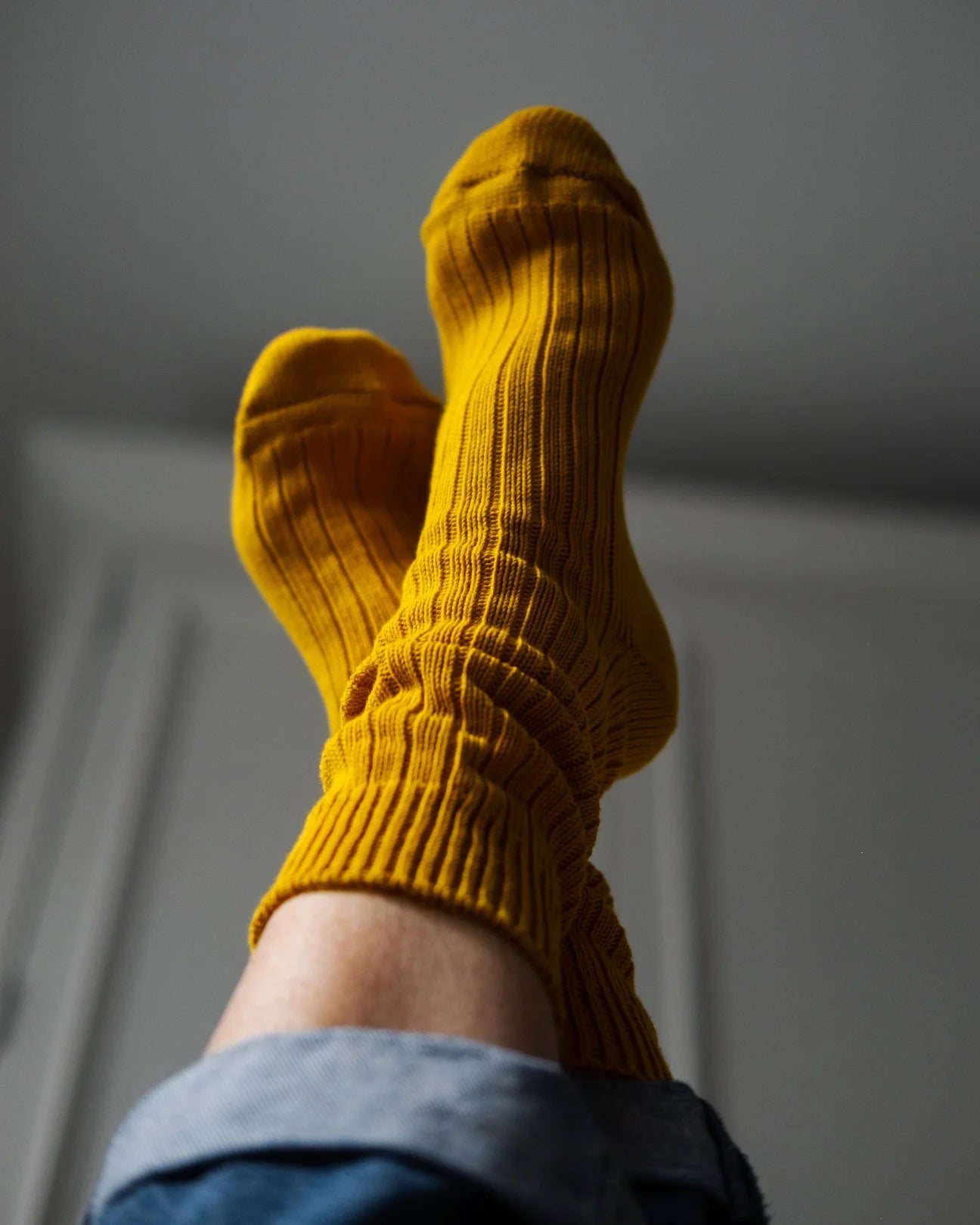 Agnes Organic Cotton Socks - Sunflower