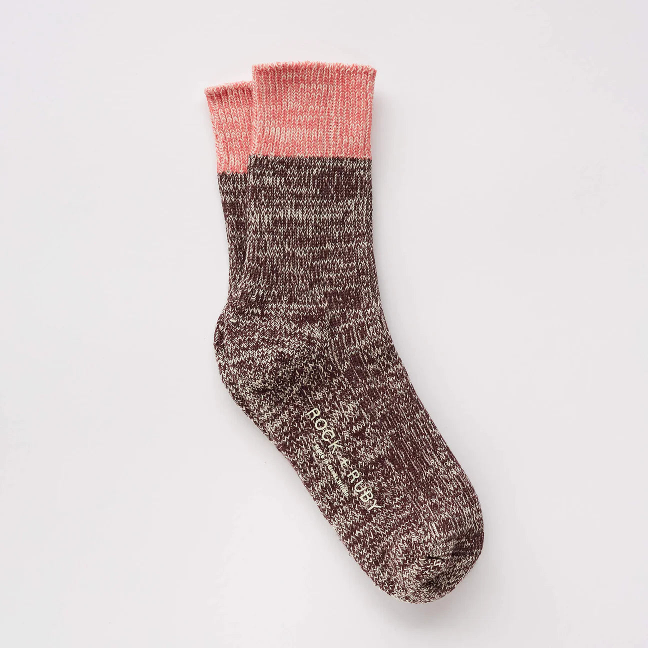 Elsie Cotton Socks - Dark Cherry