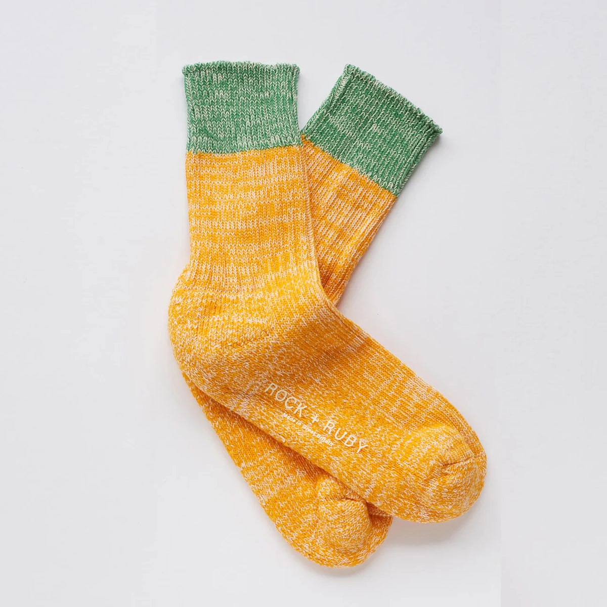 Elsie Cotton Socks - Sunny Yellow