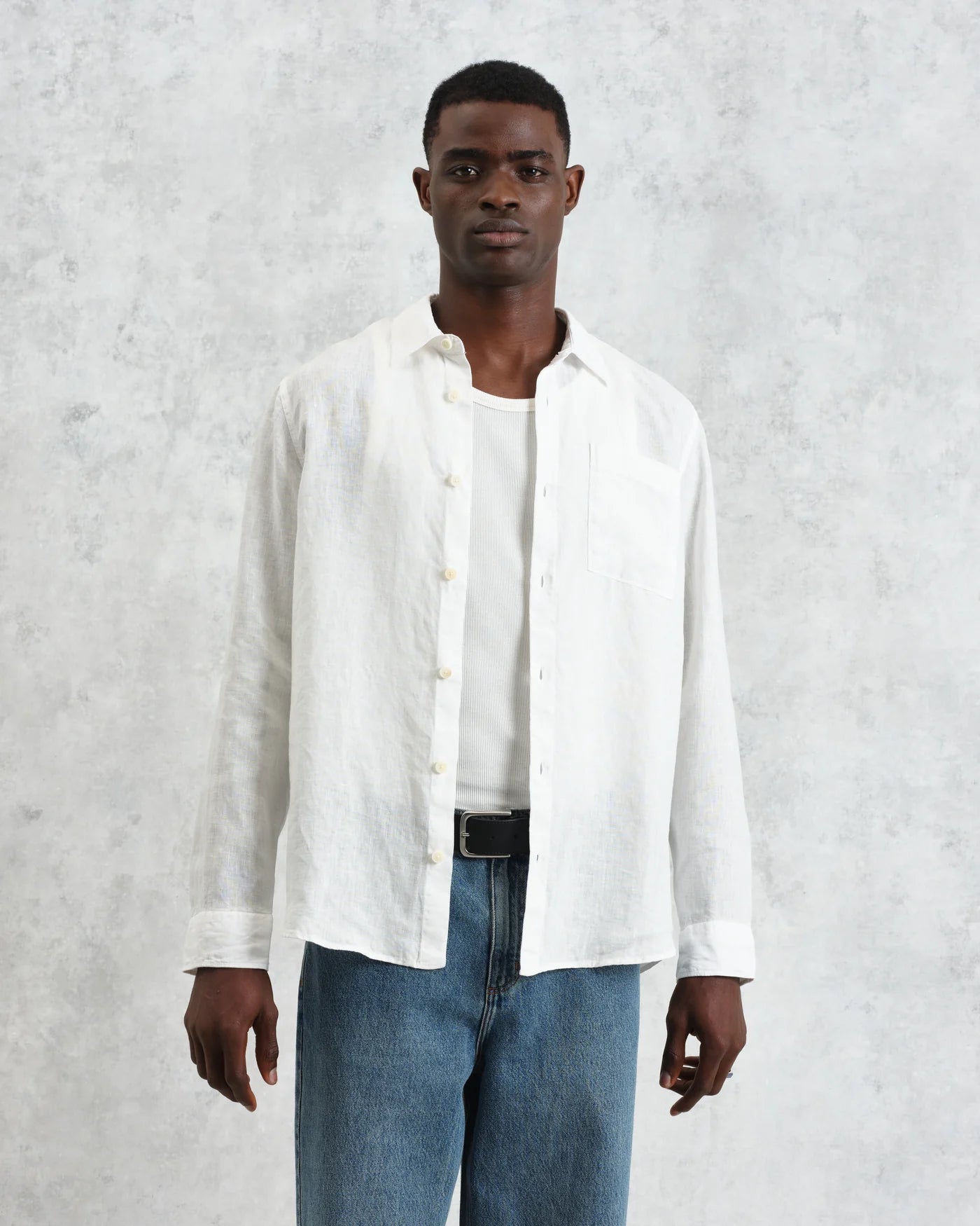 Rove Linen Shirt - White