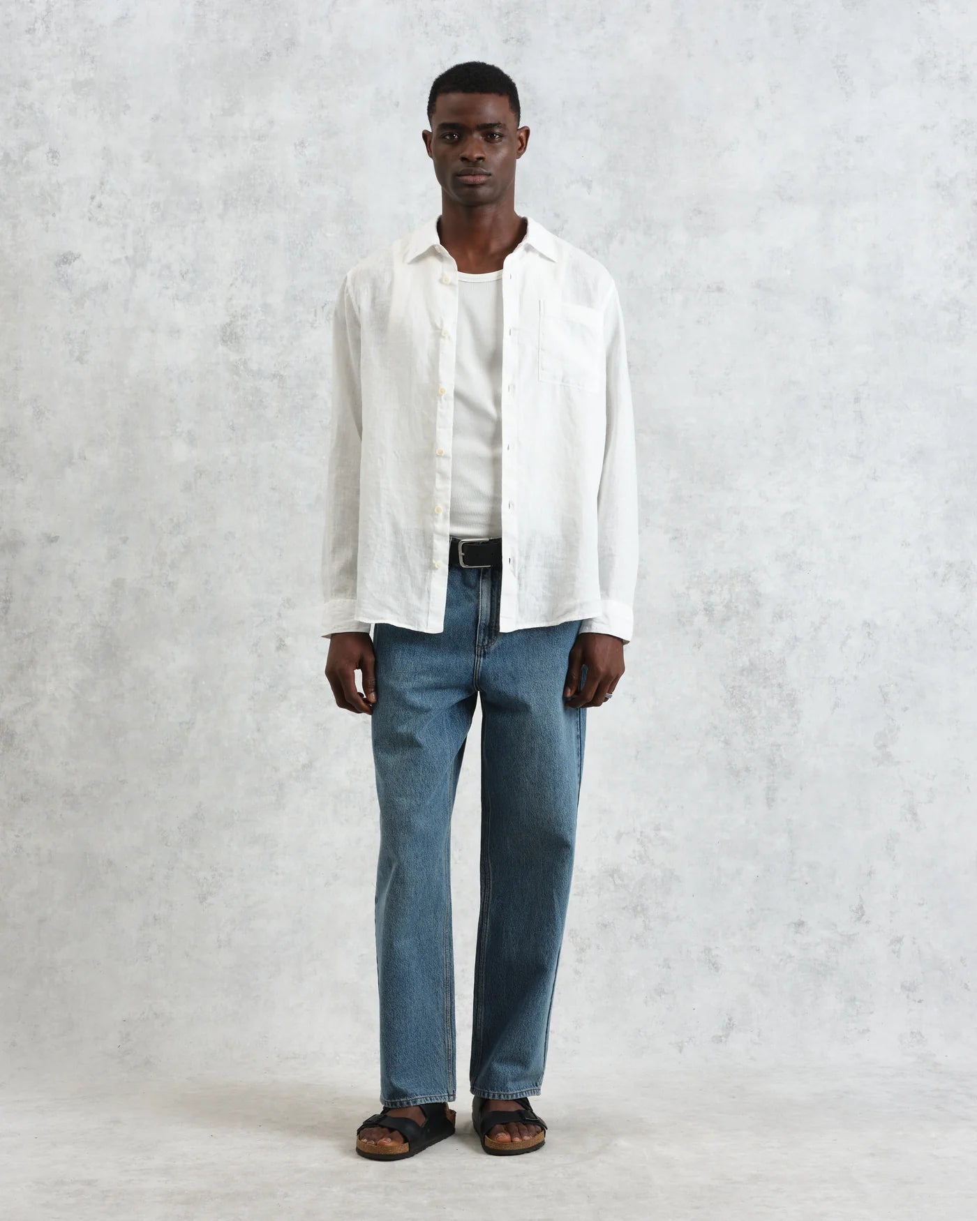 Rove Linen Shirt - White