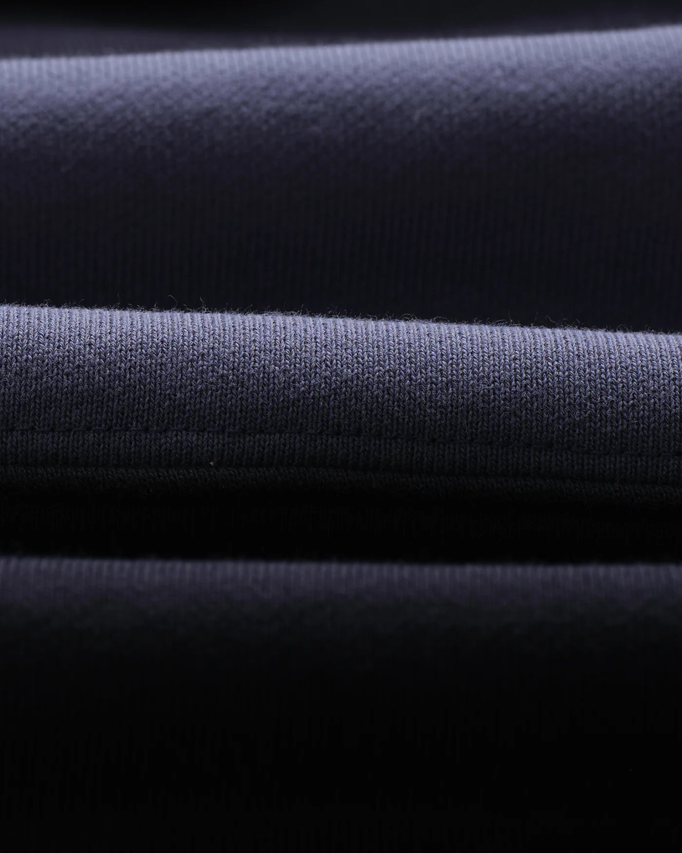 Rowhill Panelled Loopback Rugby Shirt - Blue/Navy