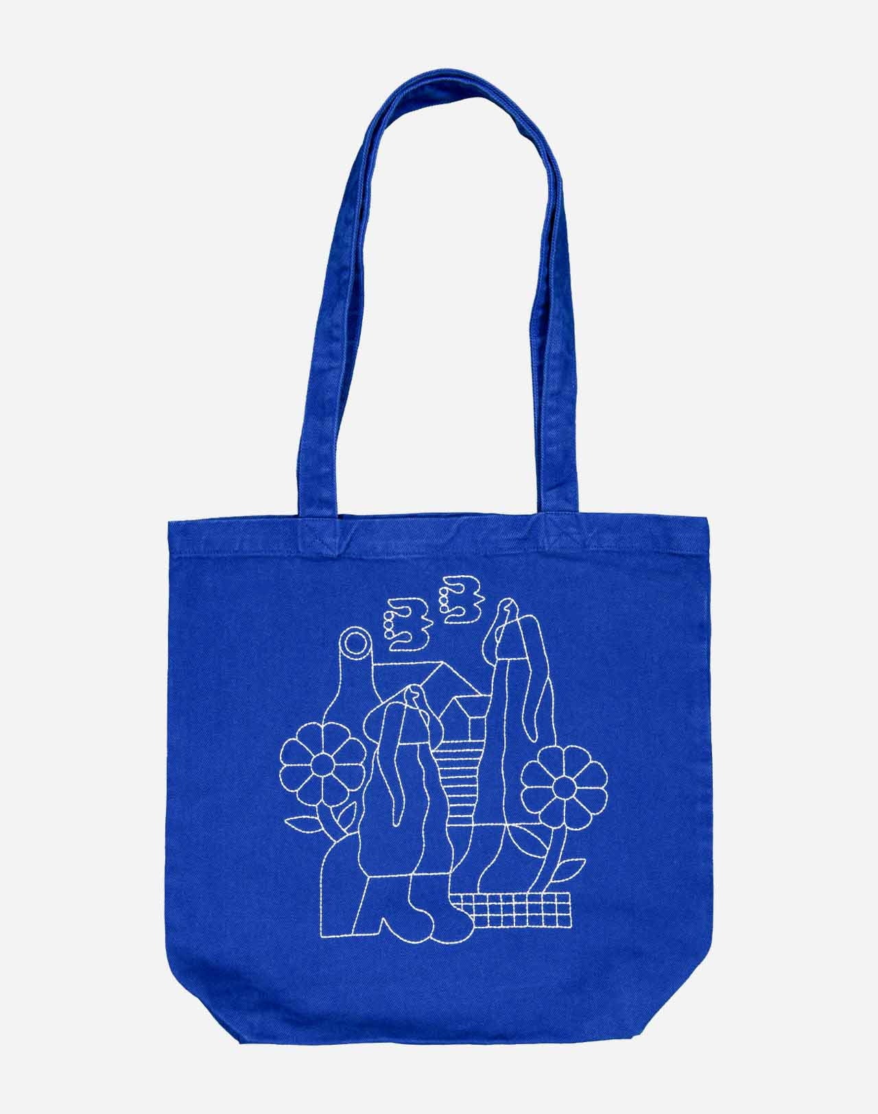 Simple Life Tote Bag - Blue