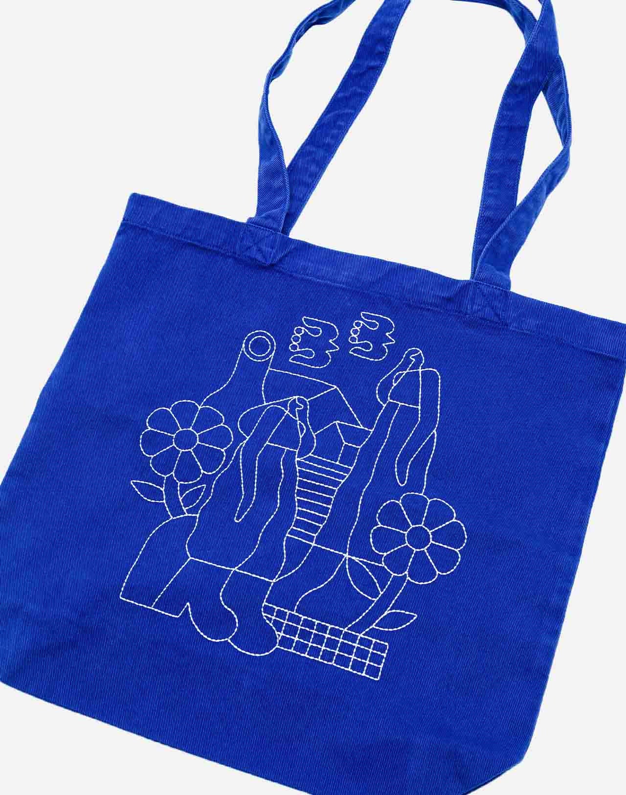 Simple Life Tote Bag - Blue