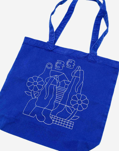 Simple Life Tote Bag - Blue