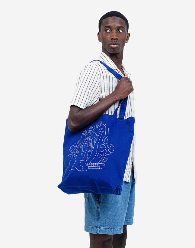 Simple Life Tote Bag - Blue