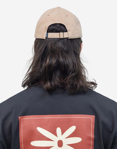 Kiss Six Panel Cap - Sand