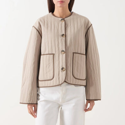 Malina Quilted Jacket - Pure Cashmere