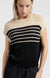 Sleeveless Knitted Top - Summer Sand Dessin