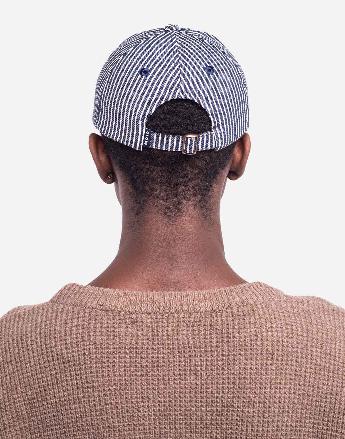Six Pannel Striped Cap - Bud