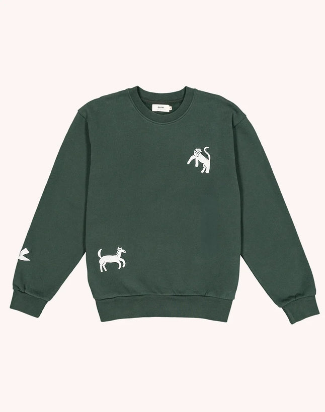 Wild Sweatshirt -  Larch Green