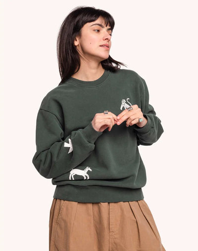Wild Sweatshirt -  Larch Green