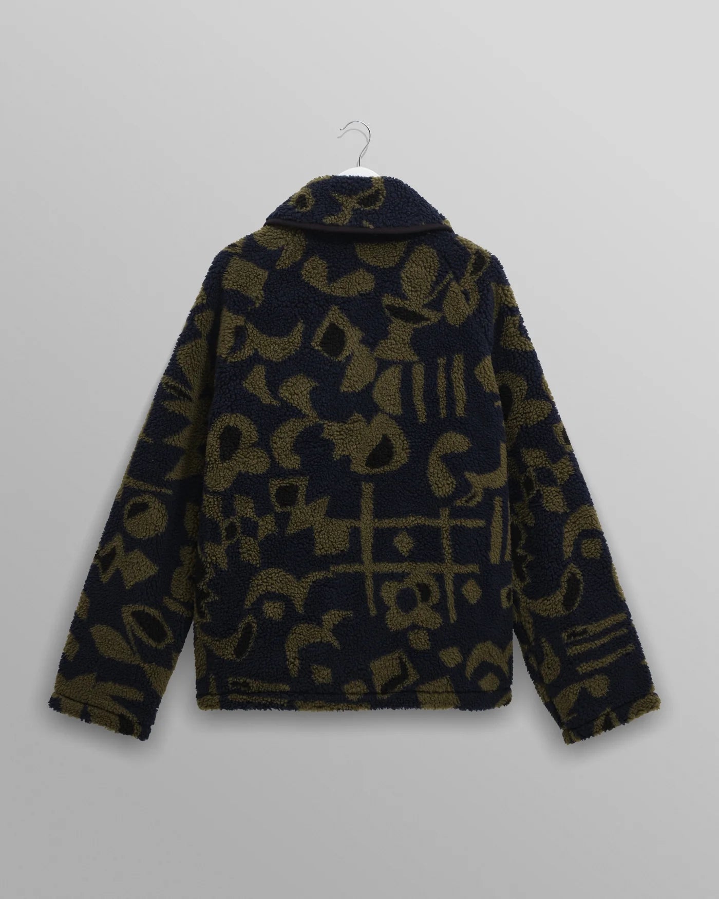 Tate Fleece - Paisley Black/Brown