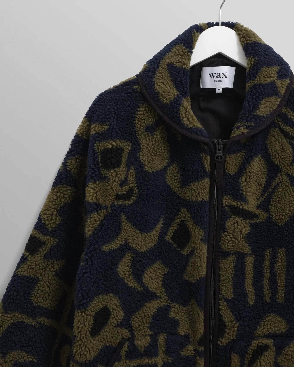 Tate Fleece - Paisley Black/Brown