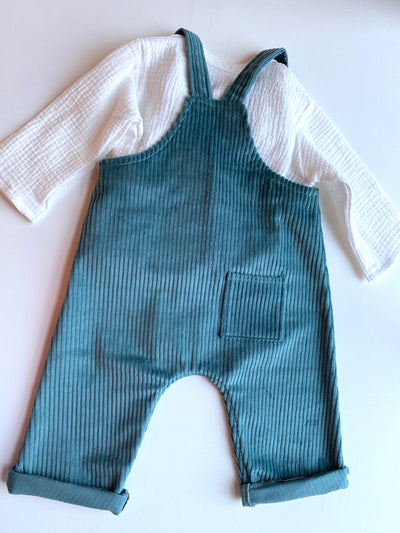 Dylan Dungarees - Teal