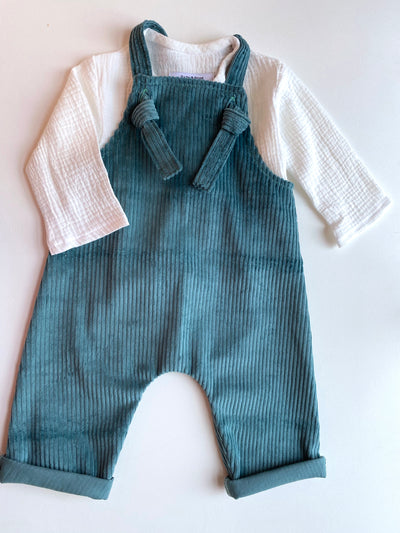 Dylan Dungarees - Teal