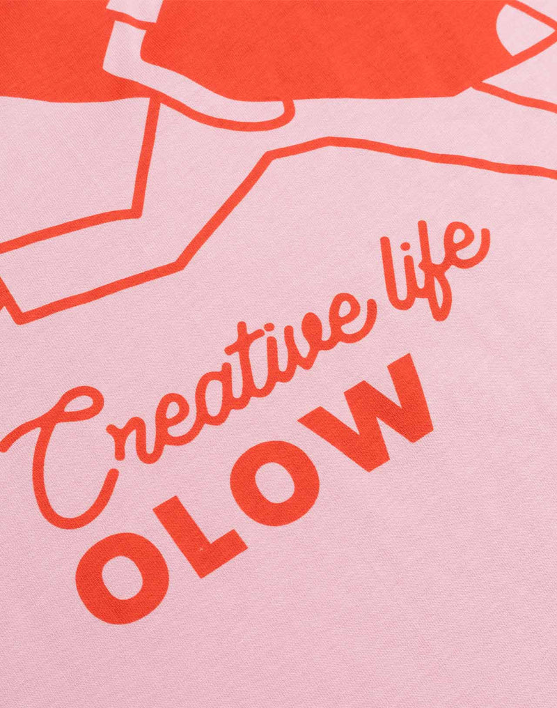 Creative Studio T-Shirt - Lila Pink