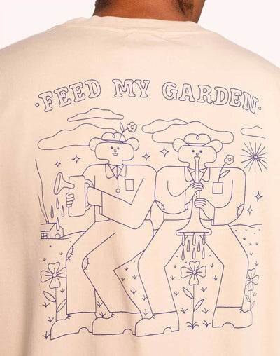 Feed My Garden T-Shirt - Cream