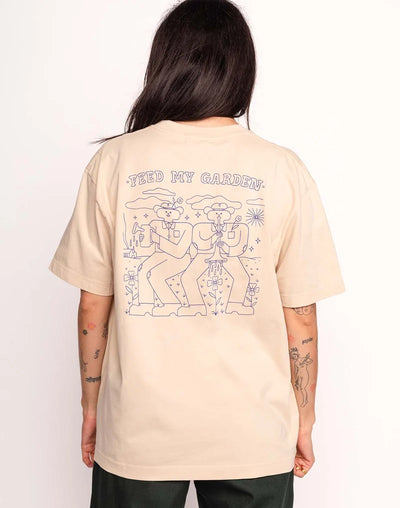 Feed My Garden T-Shirt - Cream