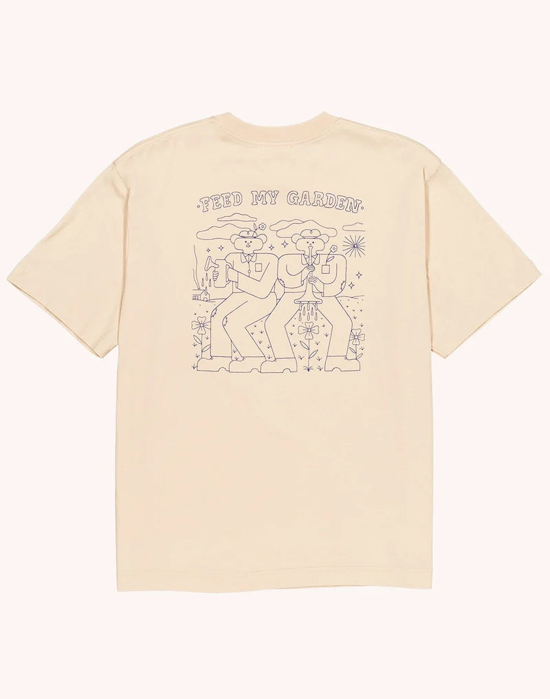 Feed My Garden T-Shirt - Cream