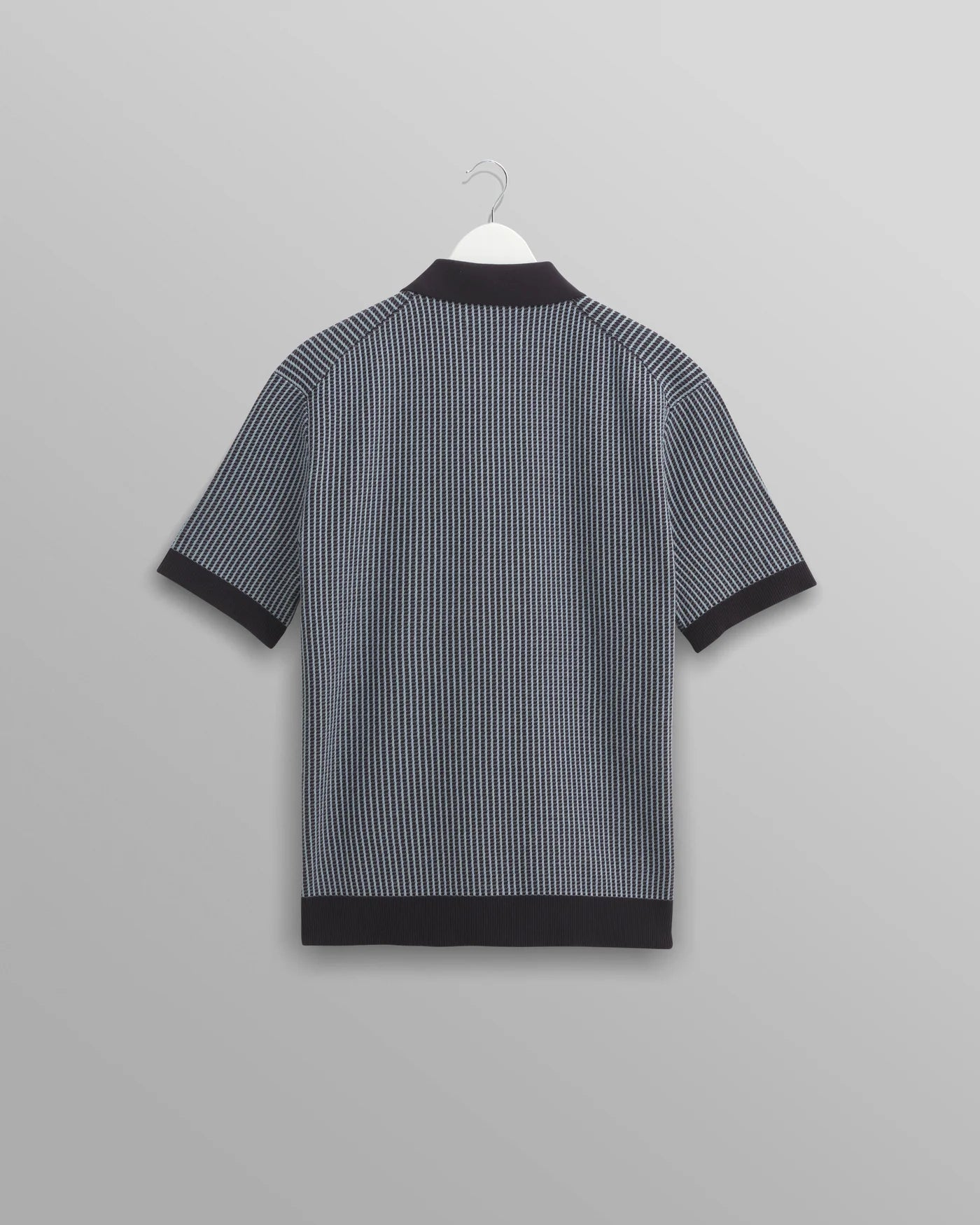 Turiin Polo - Navy Ladder Stripe