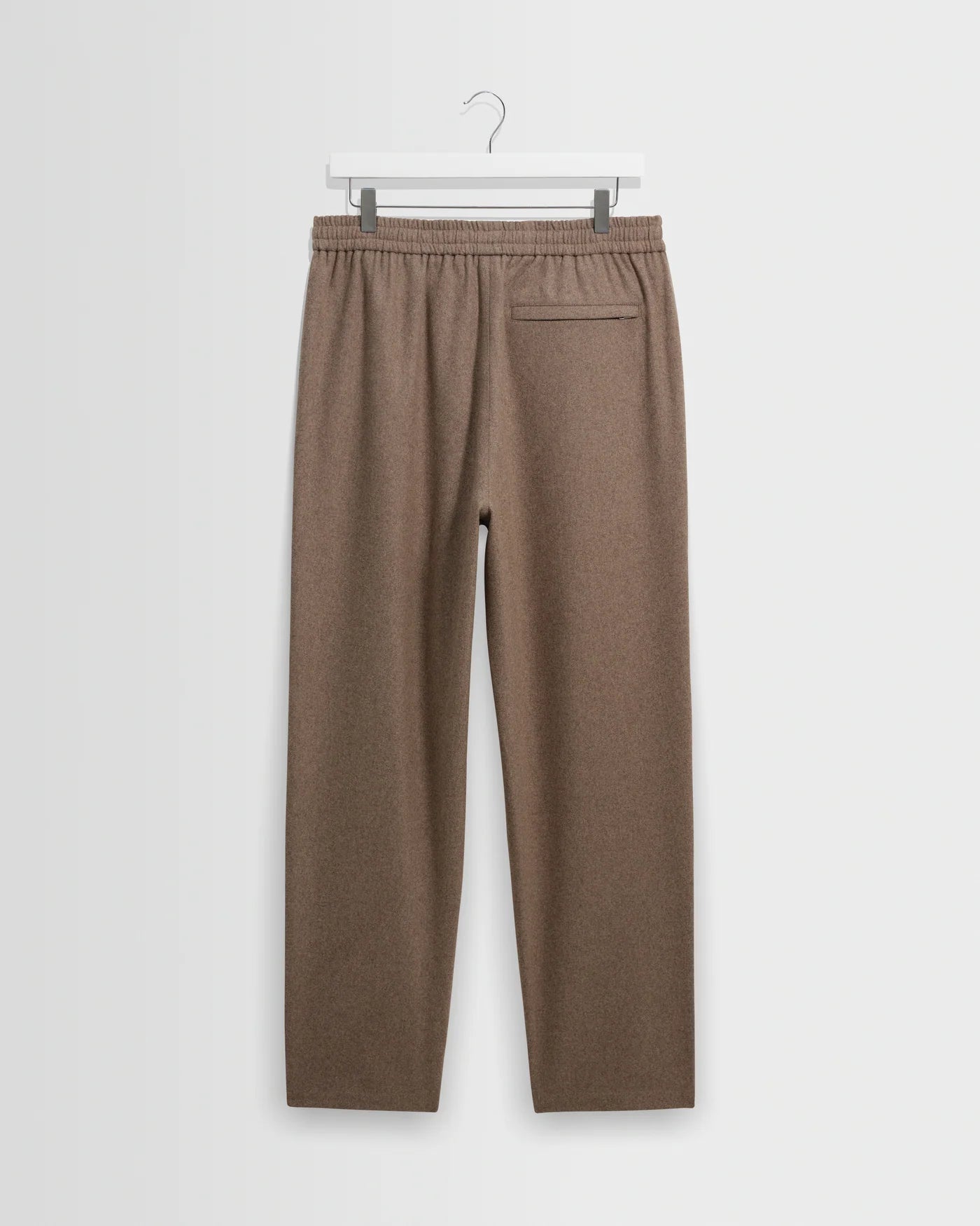 Tyne Trouser Brushed Wool - Light Brown