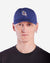 Meknes Six Panel Cassette Cap - Ultramarine